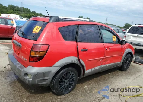 2003 Pontiac Vibe z USA, uszkodzony, nr VIN 5Y2SL62823Z431932